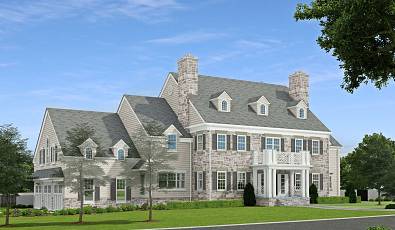 Elegant & Stately Custom Built Colonial