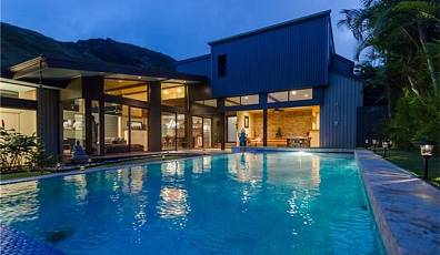 Modern and Contemporary Private Oasis