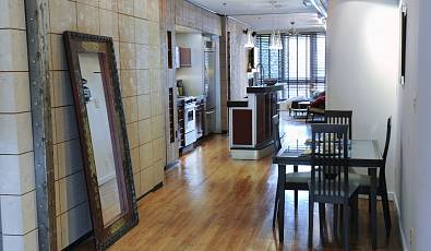 Modern and fabulously avant-garde loft