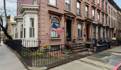 Iconic corner brownstone on uptown Garden Street
