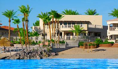 Over 100 ft of Riverfront with Sandy Beach