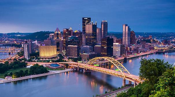 City of Pittsburgh, PA, USA